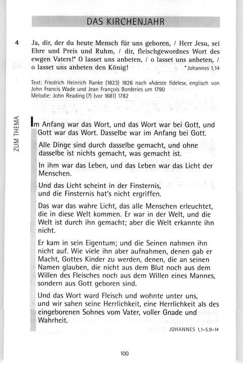 Antwort Finden in alten und neuen Liedern, in Worten zum Nachdenken und Beten: evangelisches Gesangbuch (Bayern, Mitteldeutschland, Thüringen) page 71