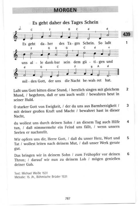 Antwort Finden in alten und neuen Liedern, in Worten zum Nachdenken und Beten: evangelisches Gesangbuch (Bayern, Mitteldeutschland, Thüringen) page 753