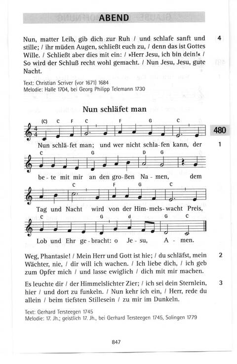 Antwort Finden in alten und neuen Liedern, in Worten zum Nachdenken und Beten: evangelisches Gesangbuch (Bayern, Mitteldeutschland, Thüringen) page 813