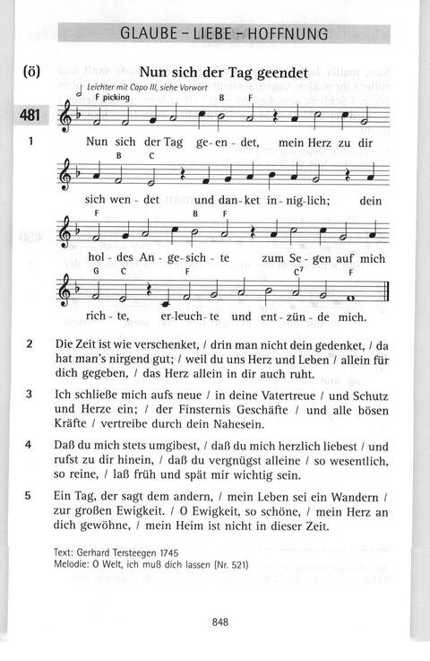 Antwort Finden in alten und neuen Liedern, in Worten zum Nachdenken und Beten: evangelisches Gesangbuch (Bayern, Mitteldeutschland, Thüringen) page 814