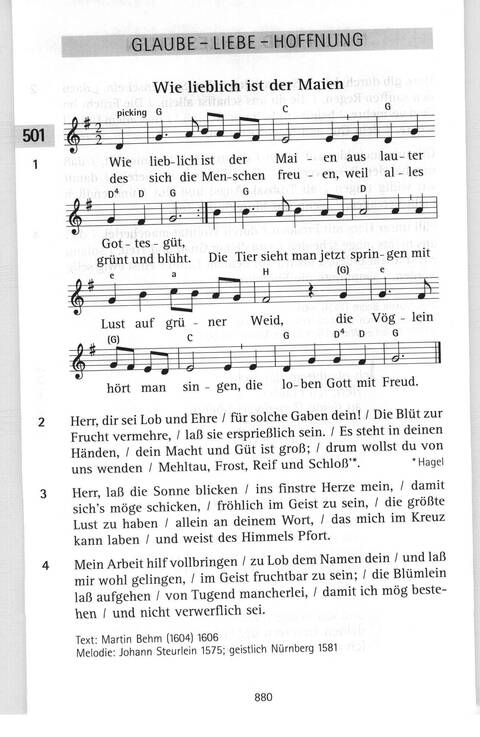 Antwort Finden in alten und neuen Liedern, in Worten zum Nachdenken und Beten: evangelisches Gesangbuch (Bayern, Mitteldeutschland, Thüringen) page 844