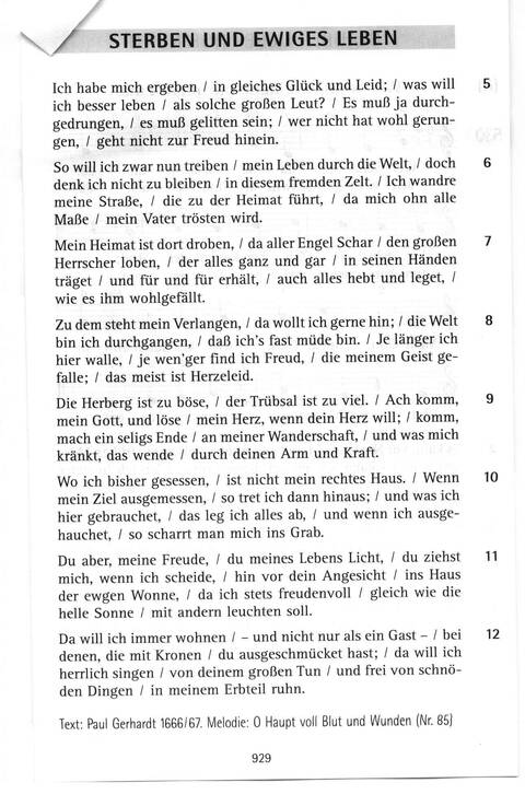 Antwort Finden in alten und neuen Liedern, in Worten zum Nachdenken und Beten: evangelisches Gesangbuch (Bayern, Mitteldeutschland, Thüringen) page 894