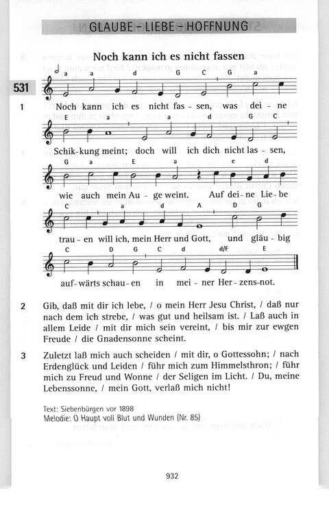 Antwort Finden in alten und neuen Liedern, in Worten zum Nachdenken und Beten: evangelisches Gesangbuch (Bayern, Mitteldeutschland, Thüringen) page 897