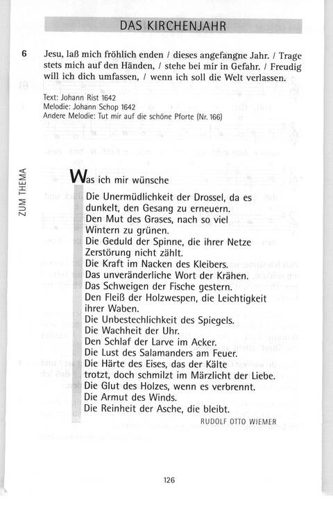 Antwort Finden in alten und neuen Liedern, in Worten zum Nachdenken und Beten: evangelisches Gesangbuch (Bayern, Mitteldeutschland, Thüringen) page 97