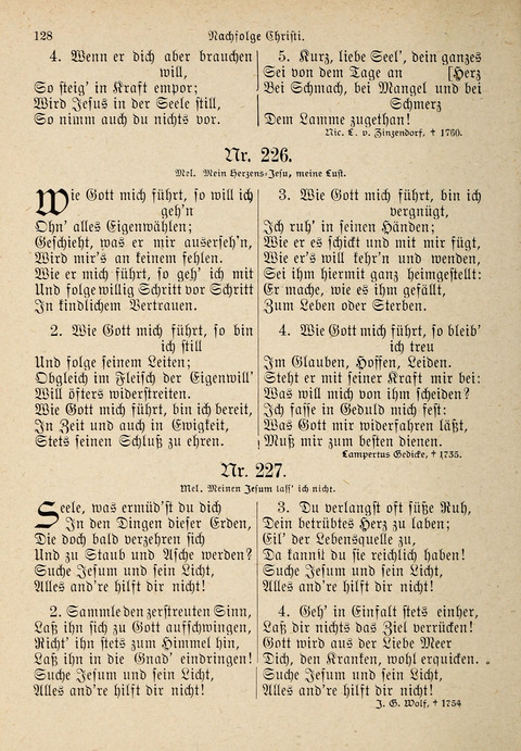 Evangelisches Gesangbuch: für die deutschen Congregational-Gemeinden von Nork-Amerika page 128