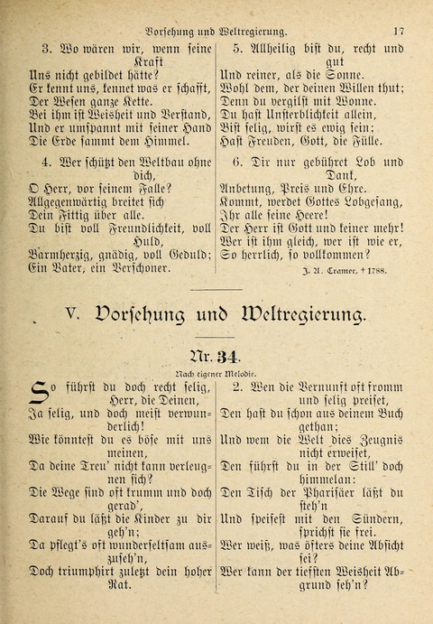 Evangelisches Gesangbuch: für die deutschen Congregational-Gemeinden von Nork-Amerika page 17