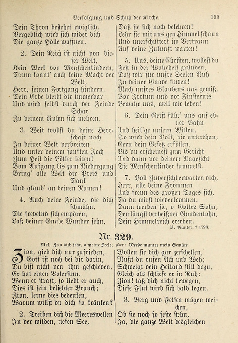 Evangelisches Gesangbuch: für die deutschen Congregational-Gemeinden von Nork-Amerika page 195