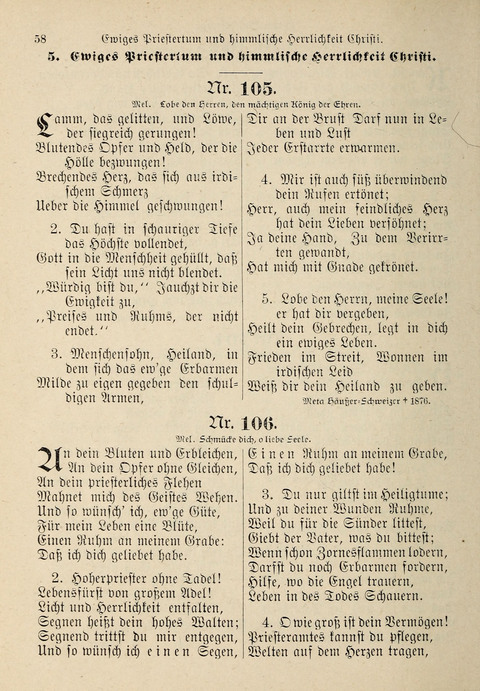 Evangelisches Gesangbuch: für die deutschen Congregational-Gemeinden von Nork-Amerika page 58