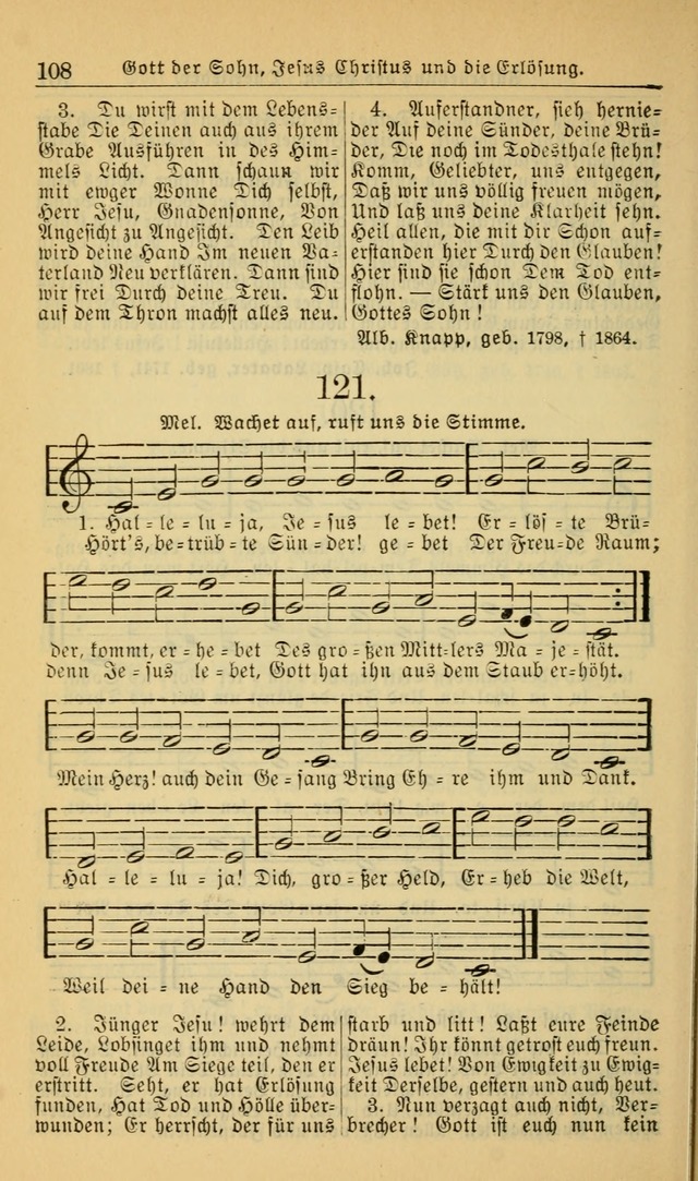 Evangelisches Gesangbuch: herausgegeben von der Deutschen Evangelischen Synode von Nord-Amerika (Revidierte Ausgabe) page 117