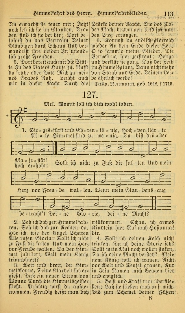 Evangelisches Gesangbuch: herausgegeben von der Deutschen Evangelischen Synode von Nord-Amerika (Revidierte Ausgabe) page 122