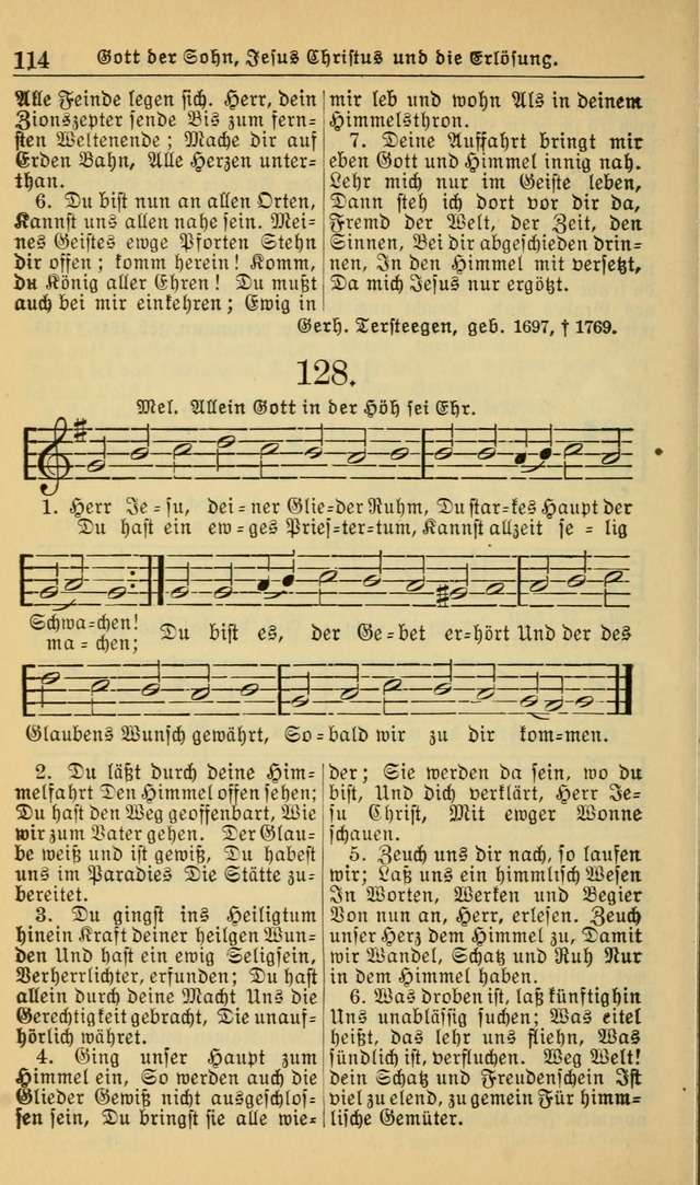 Evangelisches Gesangbuch: herausgegeben von der Deutschen Evangelischen Synode von Nord-Amerika (Revidierte Ausgabe) page 123