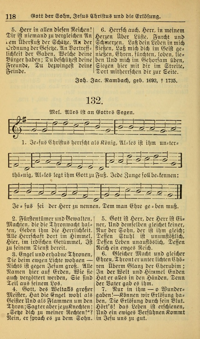 Evangelisches Gesangbuch: herausgegeben von der Deutschen Evangelischen Synode von Nord-Amerika (Revidierte Ausgabe) page 127