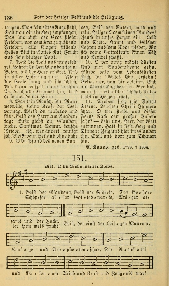 Evangelisches Gesangbuch: herausgegeben von der Deutschen Evangelischen Synode von Nord-Amerika (Revidierte Ausgabe) page 145