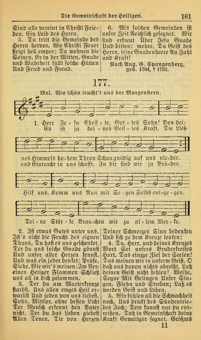 Evangelisches Gesangbuch: herausgegeben von der Deutschen Evangelischen Synode von Nord-Amerika (Revidierte Ausgabe) page 170