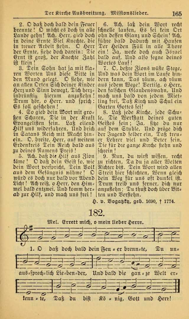 Evangelisches Gesangbuch: herausgegeben von der Deutschen Evangelischen Synode von Nord-Amerika (Revidierte Ausgabe) page 174