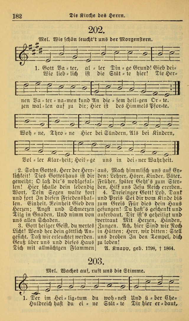 Evangelisches Gesangbuch: herausgegeben von der Deutschen Evangelischen Synode von Nord-Amerika (Revidierte Ausgabe) page 191