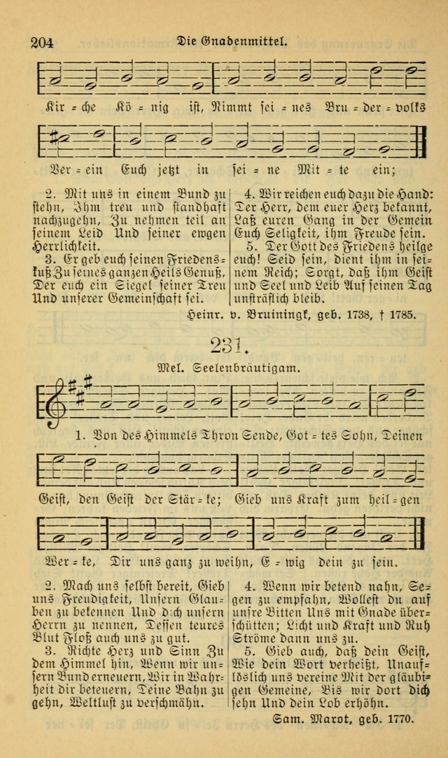 Evangelisches Gesangbuch: herausgegeben von der Deutschen Evangelischen Synode von Nord-Amerika (Revidierte Ausgabe) page 213