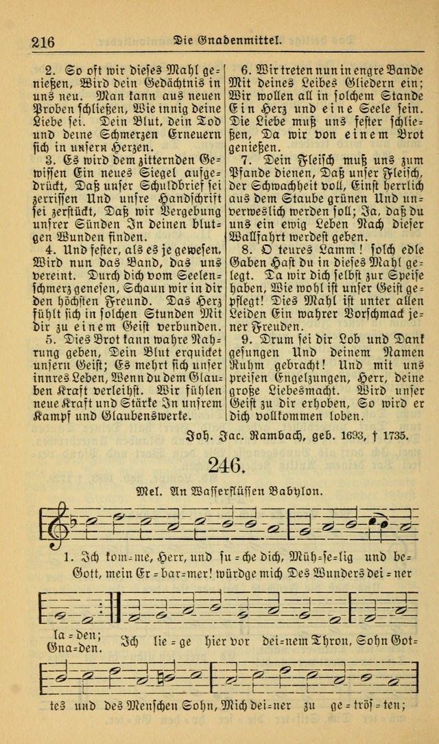 Evangelisches Gesangbuch: herausgegeben von der Deutschen Evangelischen Synode von Nord-Amerika (Revidierte Ausgabe) page 225