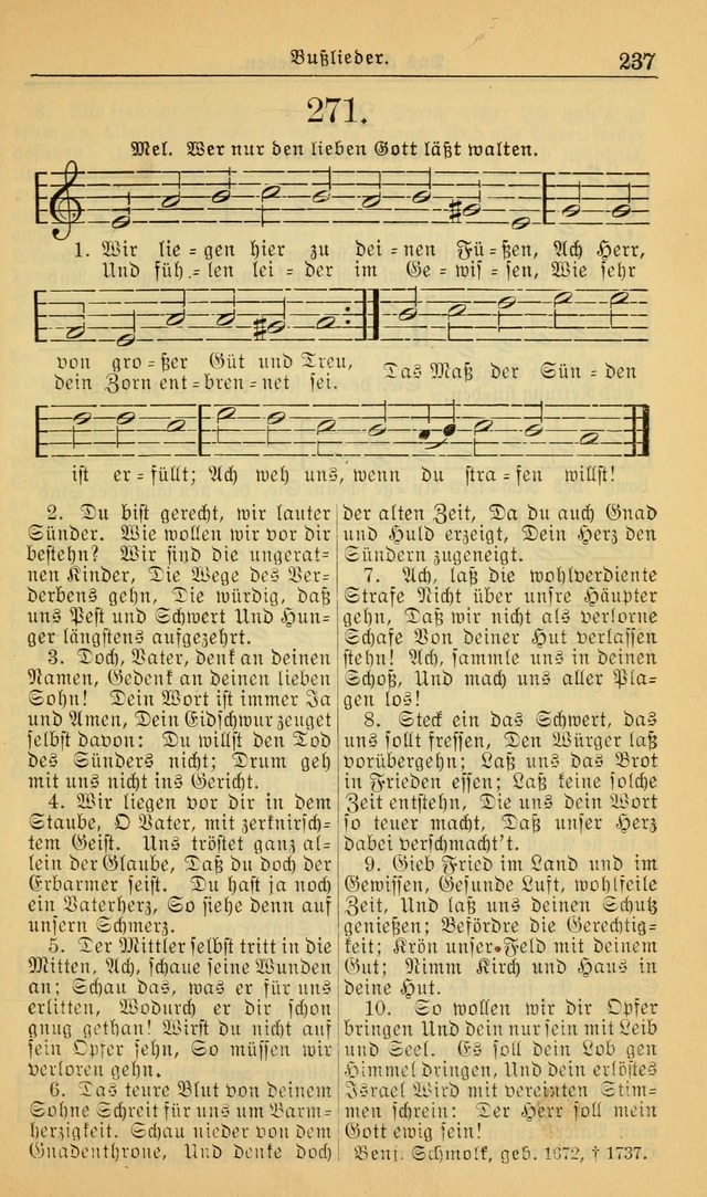 Evangelisches Gesangbuch: herausgegeben von der Deutschen Evangelischen Synode von Nord-Amerika (Revidierte Ausgabe) page 246