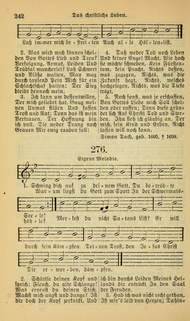 Evangelisches Gesangbuch: herausgegeben von der Deutschen Evangelischen Synode von Nord-Amerika (Revidierte Ausgabe) page 251