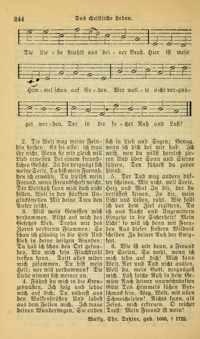 Evangelisches Gesangbuch: herausgegeben von der Deutschen Evangelischen Synode von Nord-Amerika (Revidierte Ausgabe) page 253