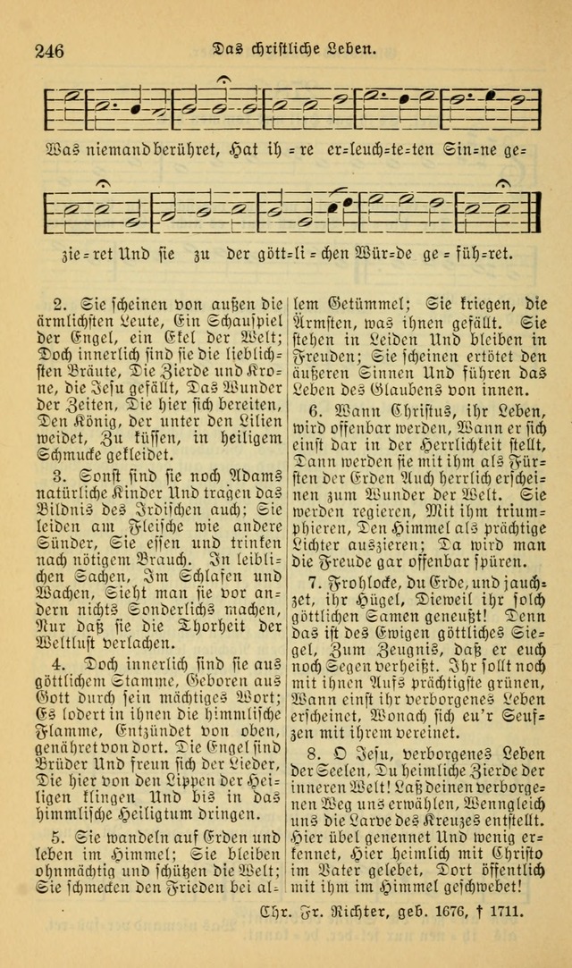 Evangelisches Gesangbuch: herausgegeben von der Deutschen Evangelischen Synode von Nord-Amerika (Revidierte Ausgabe) page 255