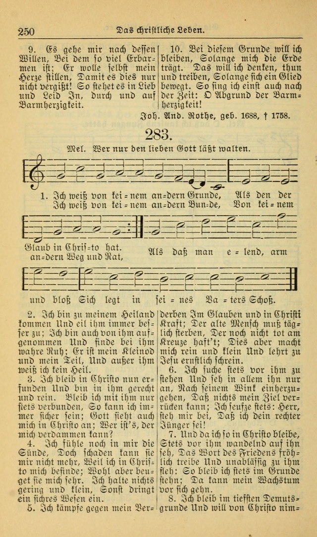 Evangelisches Gesangbuch: herausgegeben von der Deutschen Evangelischen Synode von Nord-Amerika (Revidierte Ausgabe) page 259