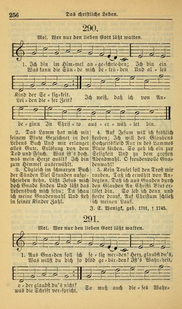 Evangelisches Gesangbuch: herausgegeben von der Deutschen Evangelischen Synode von Nord-Amerika (Revidierte Ausgabe) page 265