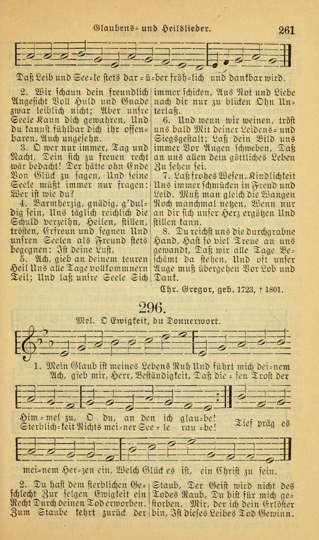 Evangelisches Gesangbuch: herausgegeben von der Deutschen Evangelischen Synode von Nord-Amerika (Revidierte Ausgabe) page 270