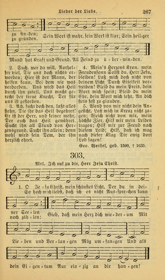 Evangelisches Gesangbuch: herausgegeben von der Deutschen Evangelischen Synode von Nord-Amerika (Revidierte Ausgabe) page 276