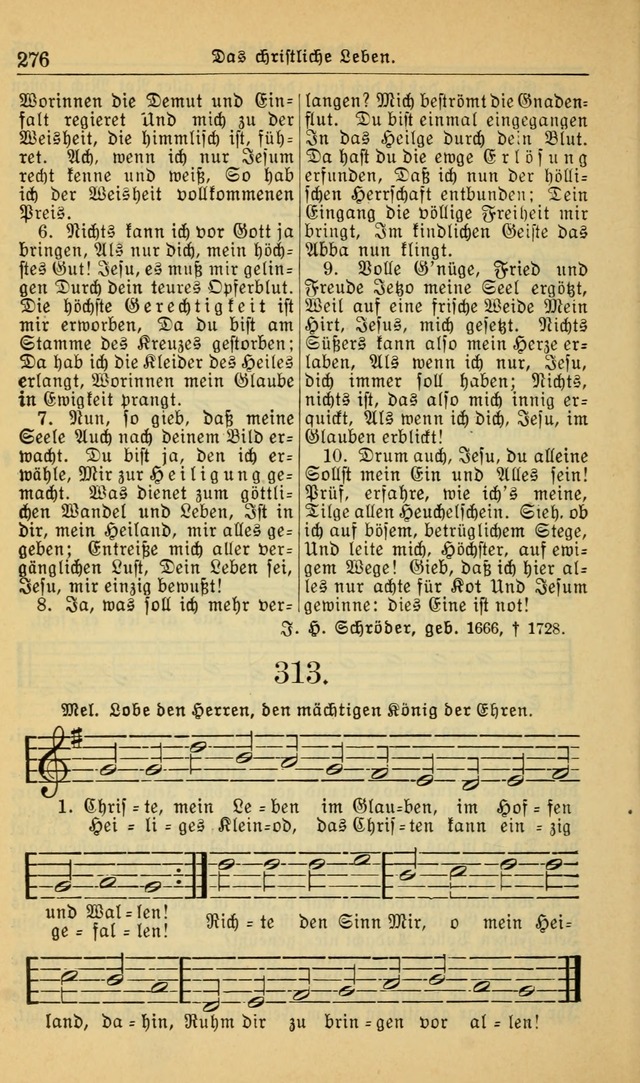 Evangelisches Gesangbuch: herausgegeben von der Deutschen Evangelischen Synode von Nord-Amerika (Revidierte Ausgabe) page 285