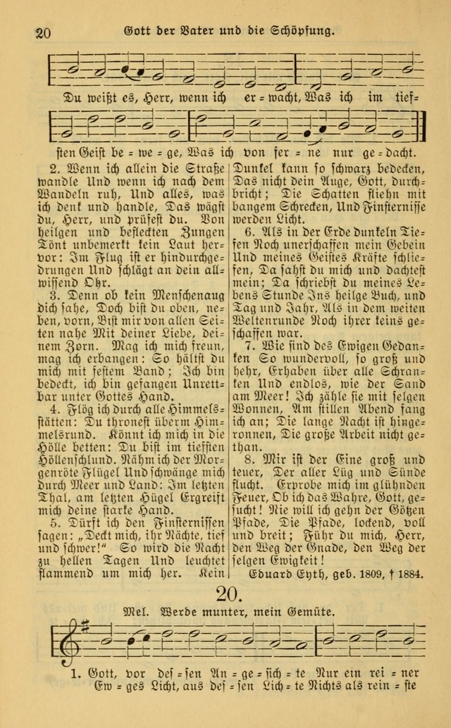 Evangelisches Gesangbuch: herausgegeben von der Deutschen Evangelischen Synode von Nord-Amerika (Revidierte Ausgabe) page 29