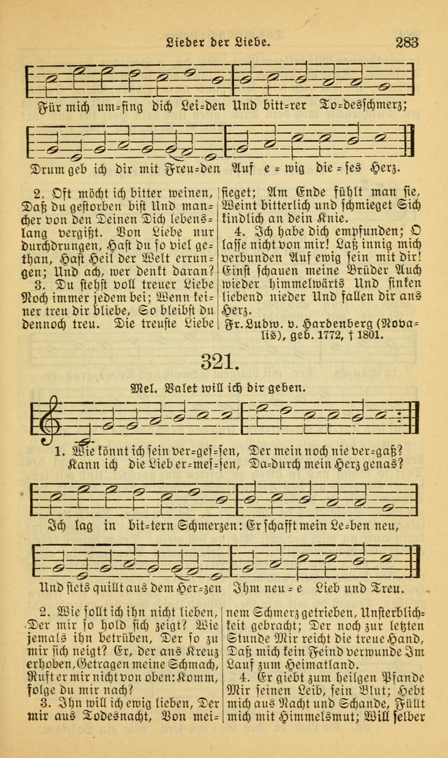 Evangelisches Gesangbuch: herausgegeben von der Deutschen Evangelischen Synode von Nord-Amerika (Revidierte Ausgabe) page 292