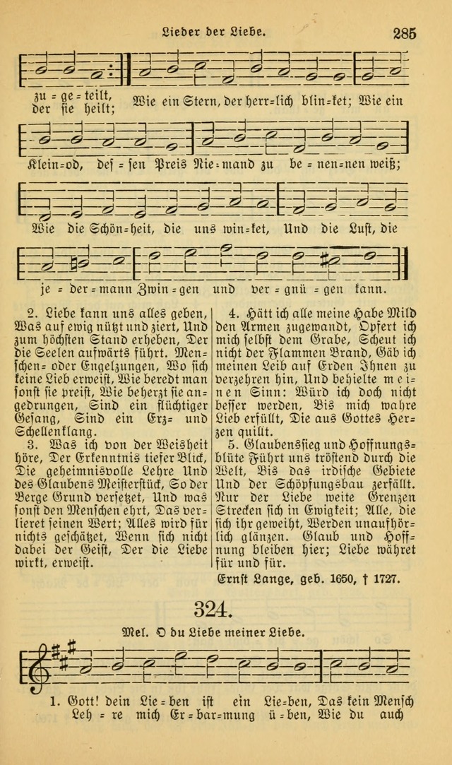 Evangelisches Gesangbuch: herausgegeben von der Deutschen Evangelischen Synode von Nord-Amerika (Revidierte Ausgabe) page 294