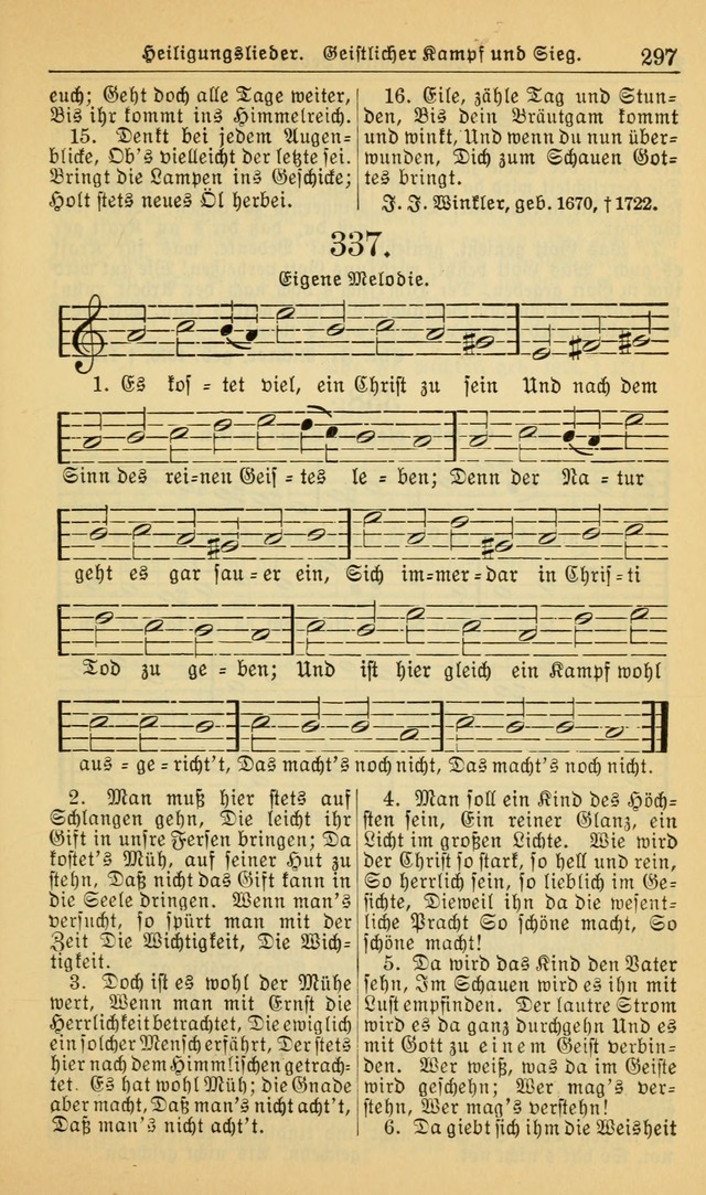 Evangelisches Gesangbuch: herausgegeben von der Deutschen Evangelischen Synode von Nord-Amerika (Revidierte Ausgabe) page 306