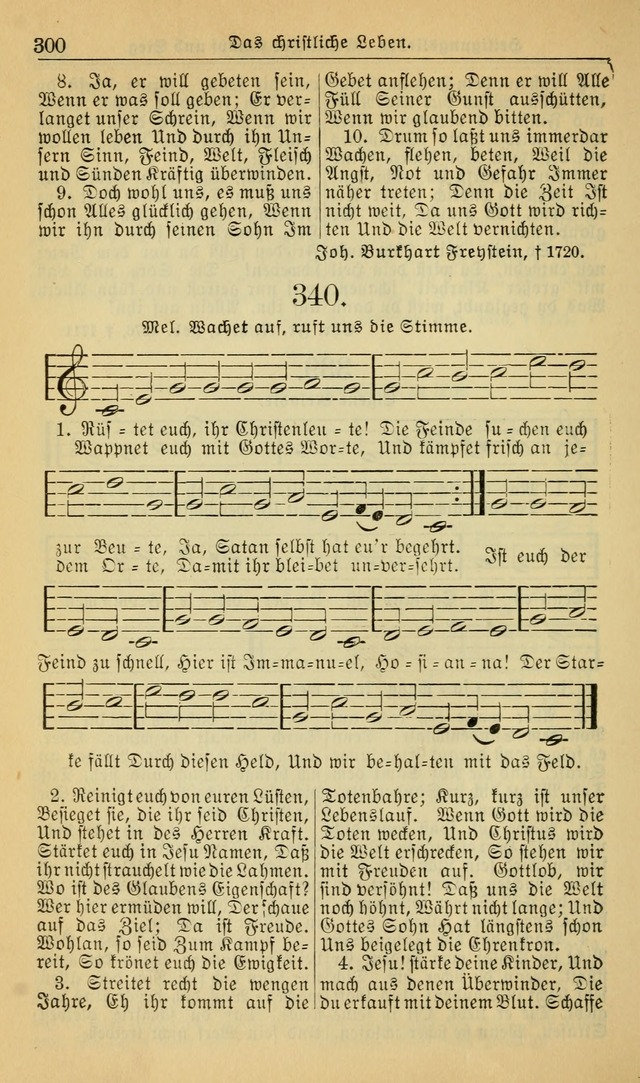 Evangelisches Gesangbuch: herausgegeben von der Deutschen Evangelischen Synode von Nord-Amerika (Revidierte Ausgabe) page 309