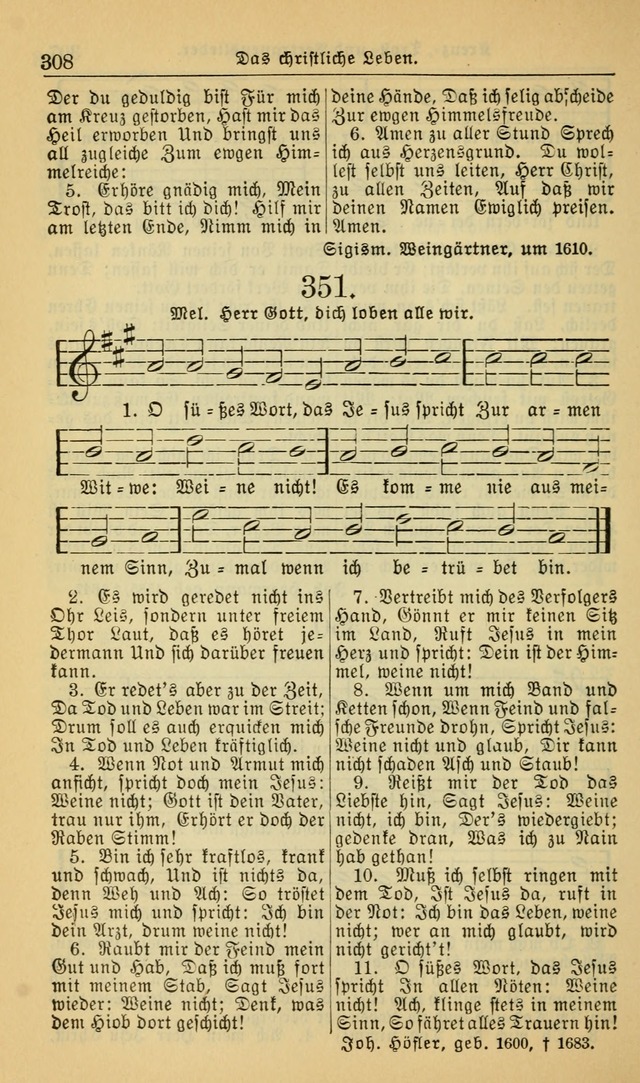 Evangelisches Gesangbuch: herausgegeben von der Deutschen Evangelischen Synode von Nord-Amerika (Revidierte Ausgabe) page 317