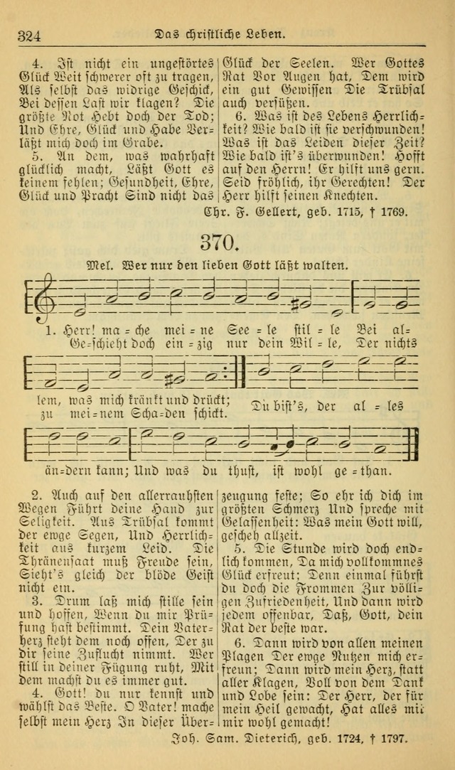 Evangelisches Gesangbuch: herausgegeben von der Deutschen Evangelischen Synode von Nord-Amerika (Revidierte Ausgabe) page 333