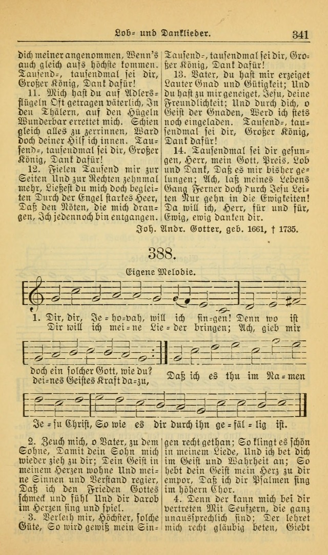 Evangelisches Gesangbuch: herausgegeben von der Deutschen Evangelischen Synode von Nord-Amerika (Revidierte Ausgabe) page 350