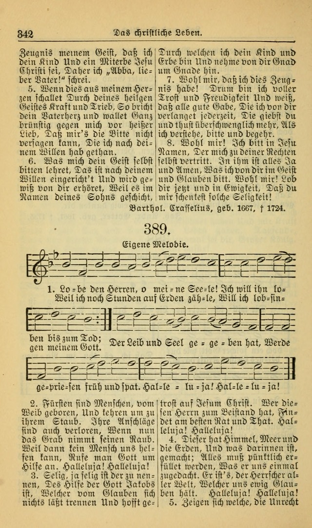 Evangelisches Gesangbuch: herausgegeben von der Deutschen Evangelischen Synode von Nord-Amerika (Revidierte Ausgabe) page 351