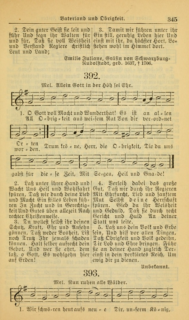 Evangelisches Gesangbuch: herausgegeben von der Deutschen Evangelischen Synode von Nord-Amerika (Revidierte Ausgabe) page 354