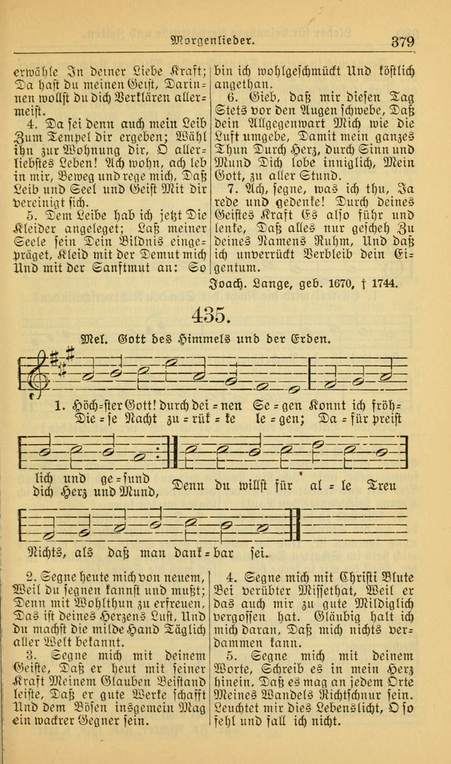 Evangelisches Gesangbuch: herausgegeben von der Deutschen Evangelischen Synode von Nord-Amerika (Revidierte Ausgabe) page 388