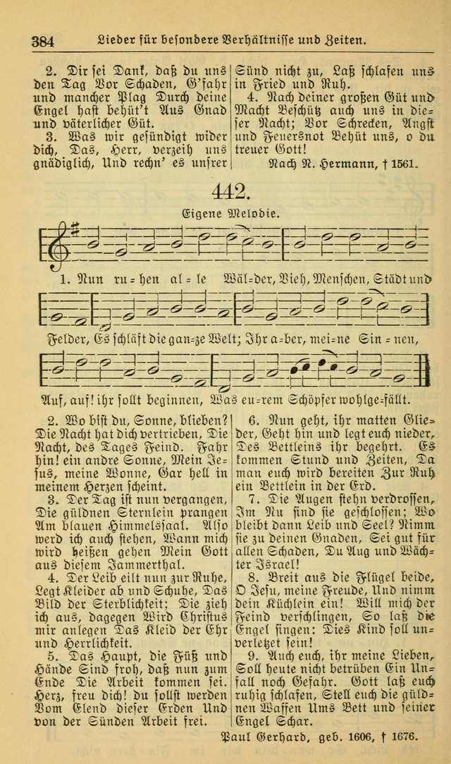 Evangelisches Gesangbuch: herausgegeben von der Deutschen Evangelischen Synode von Nord-Amerika (Revidierte Ausgabe) page 393