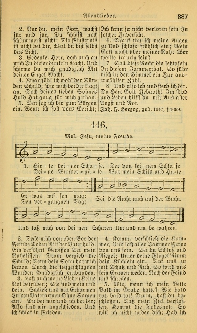 Evangelisches Gesangbuch: herausgegeben von der Deutschen Evangelischen Synode von Nord-Amerika (Revidierte Ausgabe) page 396