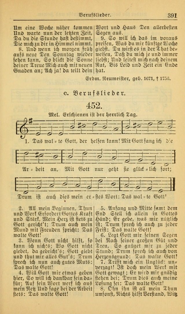 Evangelisches Gesangbuch: herausgegeben von der Deutschen Evangelischen Synode von Nord-Amerika (Revidierte Ausgabe) page 400