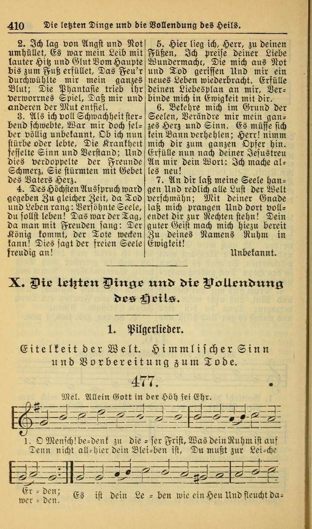 Evangelisches Gesangbuch: herausgegeben von der Deutschen Evangelischen Synode von Nord-Amerika (Revidierte Ausgabe) page 419