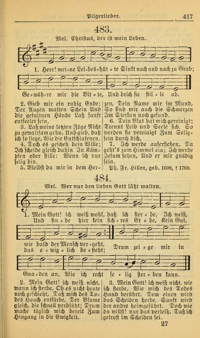 Evangelisches Gesangbuch: herausgegeben von der Deutschen Evangelischen Synode von Nord-Amerika (Revidierte Ausgabe) page 426