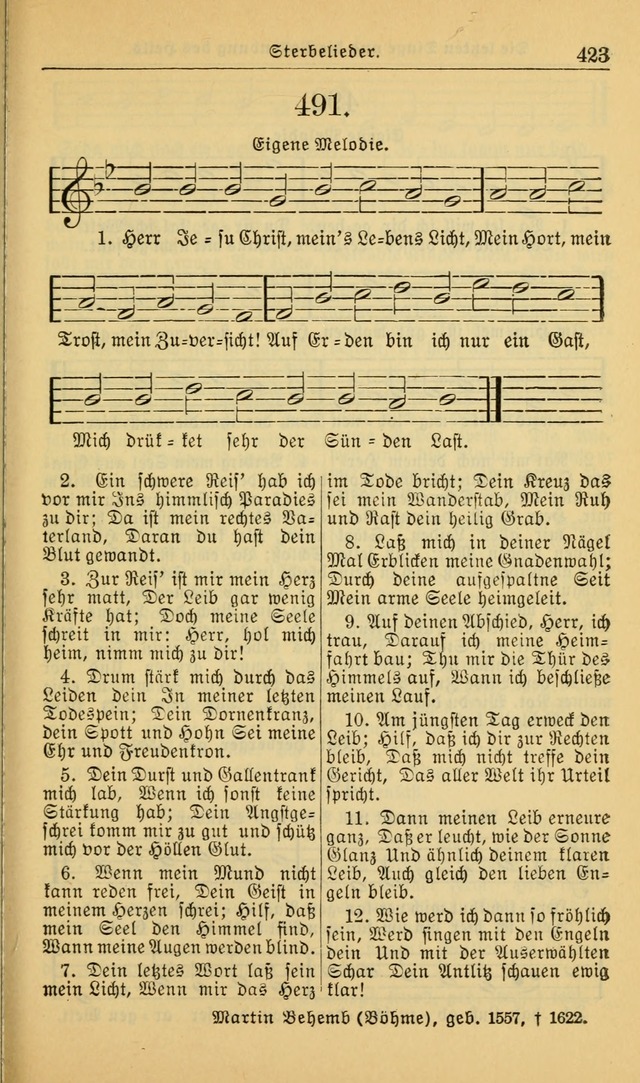 Evangelisches Gesangbuch: herausgegeben von der Deutschen Evangelischen Synode von Nord-Amerika (Revidierte Ausgabe) page 432