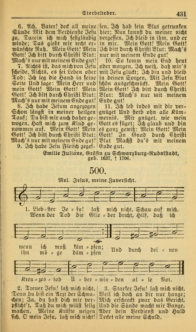 Evangelisches Gesangbuch: herausgegeben von der Deutschen Evangelischen Synode von Nord-Amerika (Revidierte Ausgabe) page 440