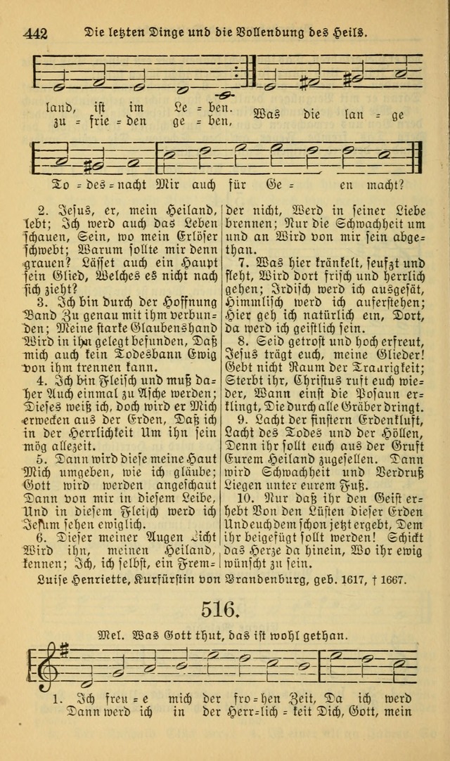 Evangelisches Gesangbuch: herausgegeben von der Deutschen Evangelischen Synode von Nord-Amerika (Revidierte Ausgabe) page 451